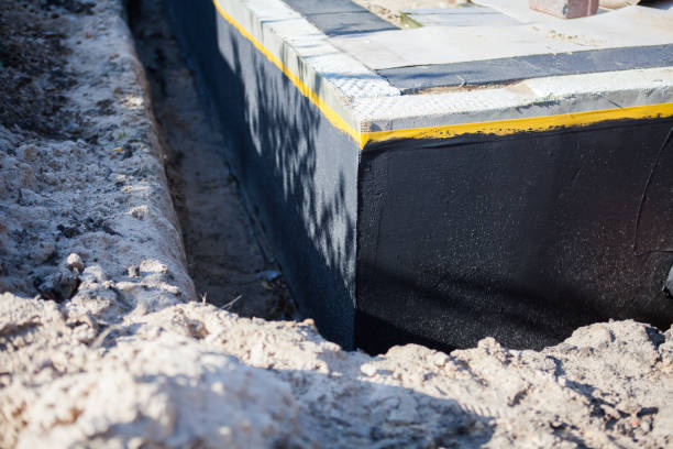 Residential Waterproofing installation at a Saint Inigoes, MD home by SJ Waterproofing Pros